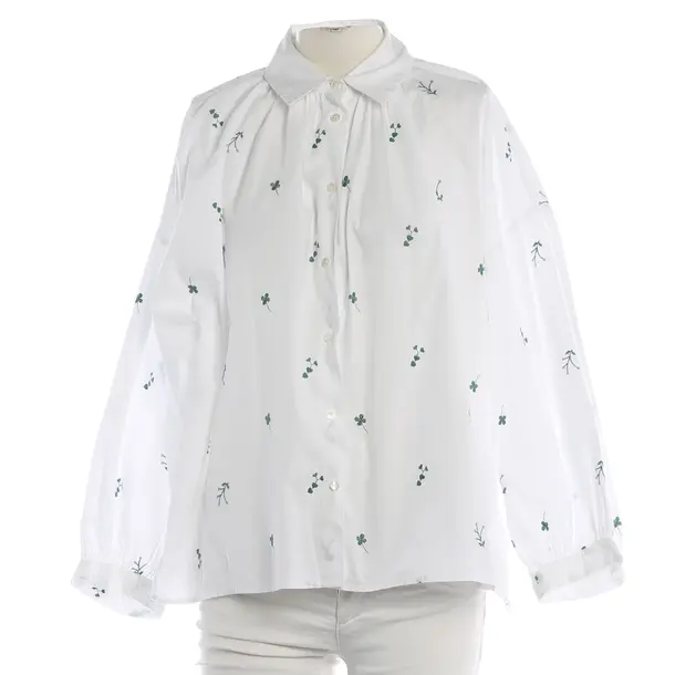 Camicetta, in Bianco, Cotone, Max Mara