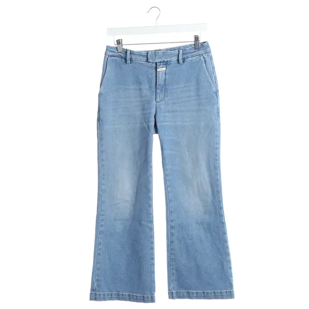 Jeans Straight Fit, in Blau, Baumwolle, Closed