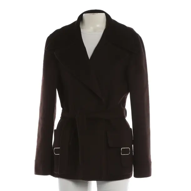 Giacca mezza stagione, in Marrone scuro, Lana, Marni