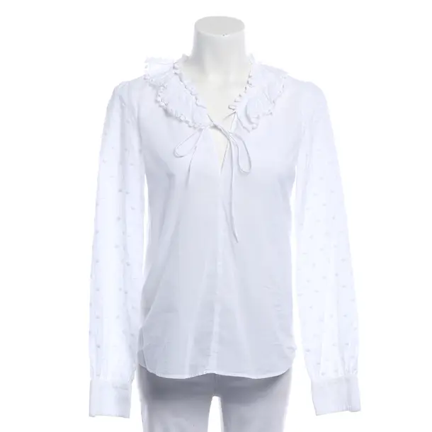 Bluse, in Weiß, Baumwolle, See by Chloé