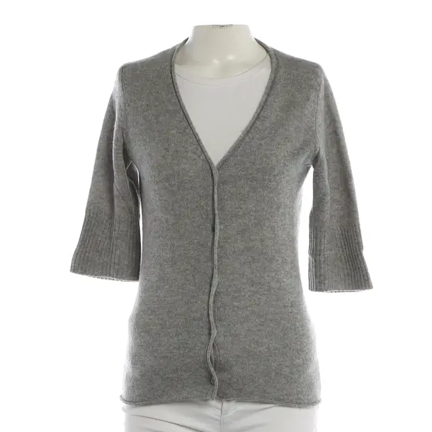 Cardigan, in Gray, Cashmere, Allude