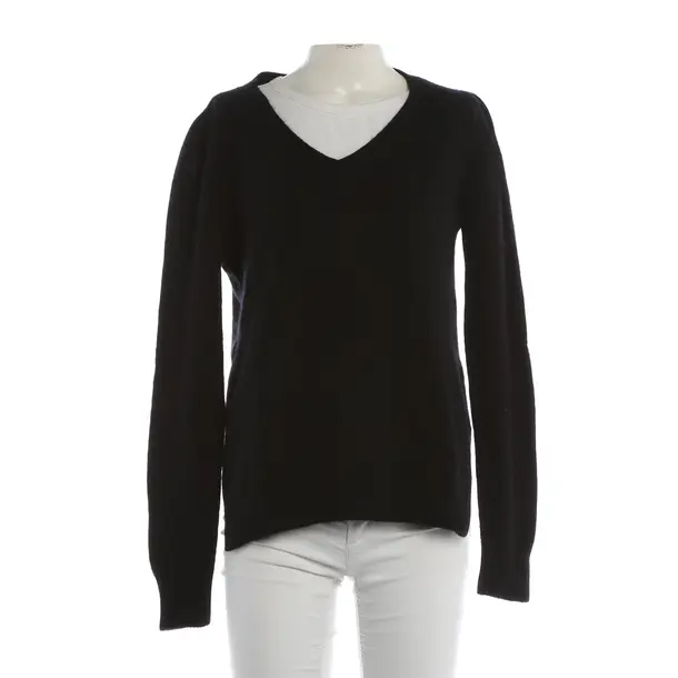 Cashmere Jumper, in Black, Kaschmir, Aida Barni