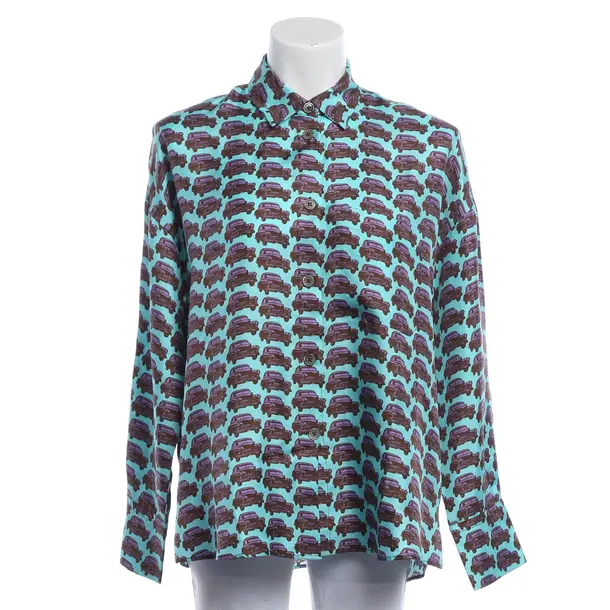 Blouse, in Multicolored, Silk, Odeeh