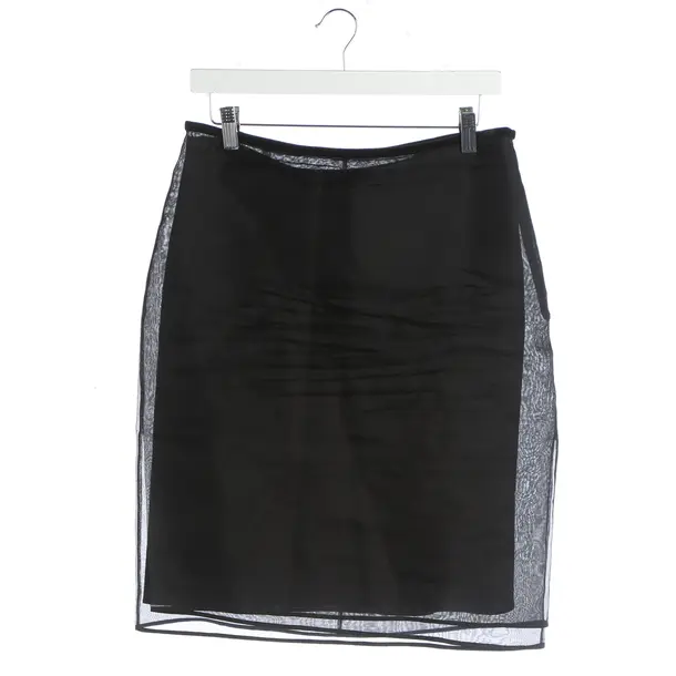 Skirt, in Black, Silk, Helmut Lang