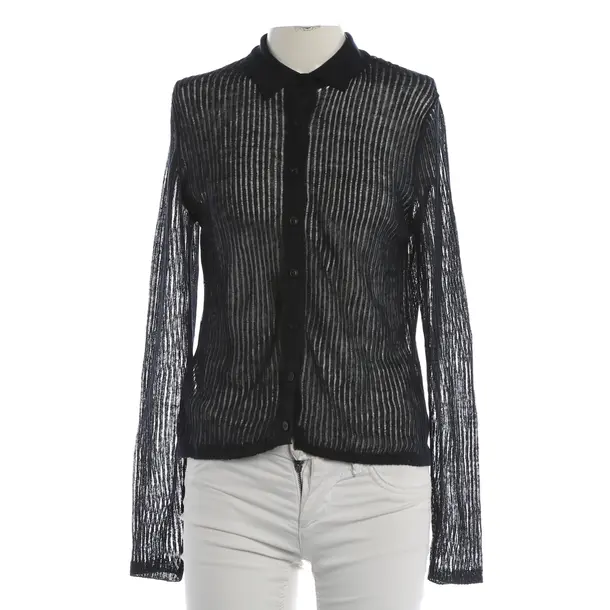 Cardigan, in Navy, Linen, Iris von Arnim