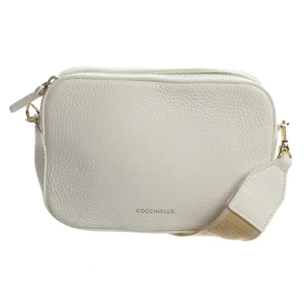 Borsa a cinture a tracolla, in Bianco, Pelle, Coccinelle