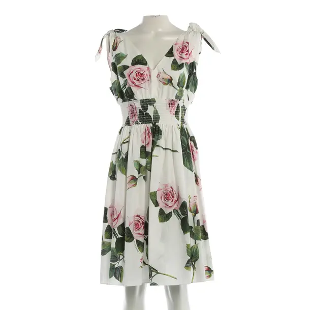 Cocktail Dress, in Multicolored, Cotton, Dolce & Gabbana