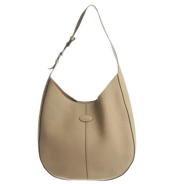 Shoulder Bag, in Light Brown, Leather, Tod´s