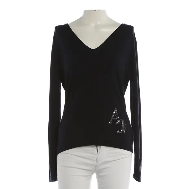 Jumper, in Navy, Viscose, Armani Jeans