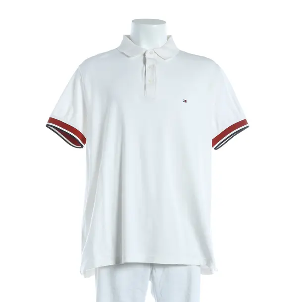 Polo Shirt, in White, Cotton, Tommy Hilfiger