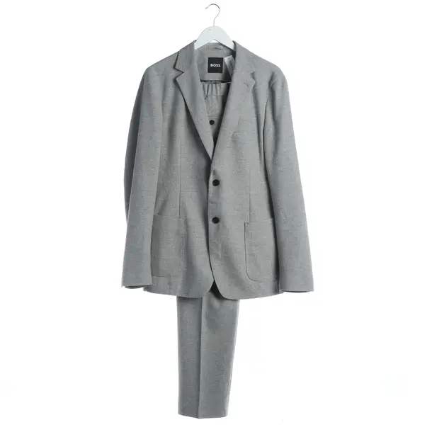 Suit, in Gray, Wool, Hugo Boss