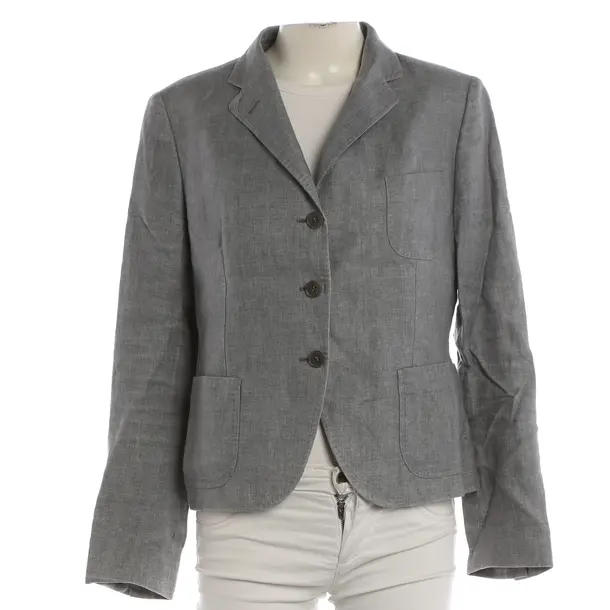 Blazer, in Gray, Leinen, Tagliatore