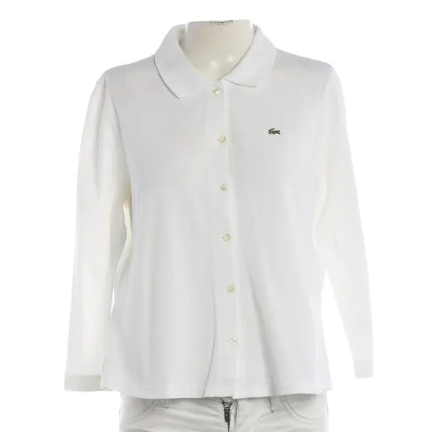 Long Sleeve Shirt, in White, Baumwolle, Lacoste
