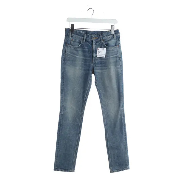 Jeans straight fit, in Blu, Cotone, Céline
