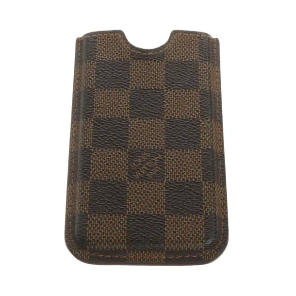 Case, in Brown, Leather, Louis Vuitton