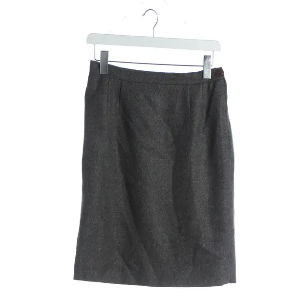 Rock, in Grau, Wolle, Valentino
