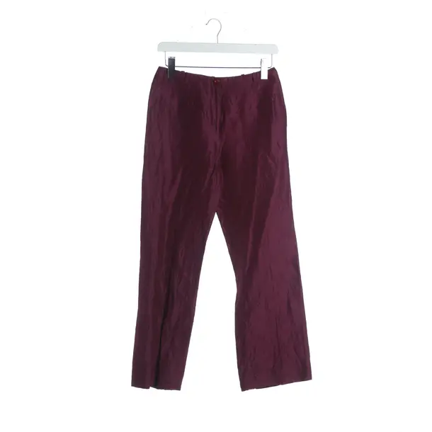 Pants, in Purple, Linen, Kenzo
