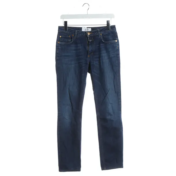 Jeans straight fit, in Blu, Cotone, Chiuso