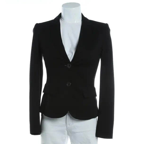 Blazer, in Black, Viscose, Marc Cain