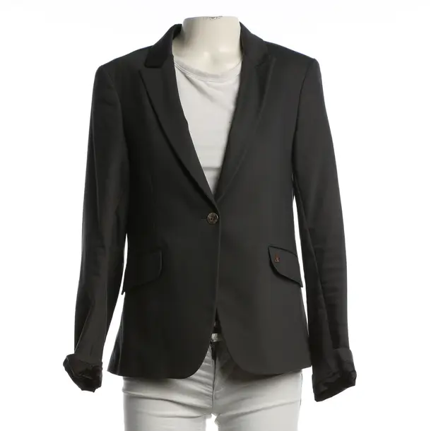 Blazer, in Dark Gray, Baumwolle, Mos Mosh