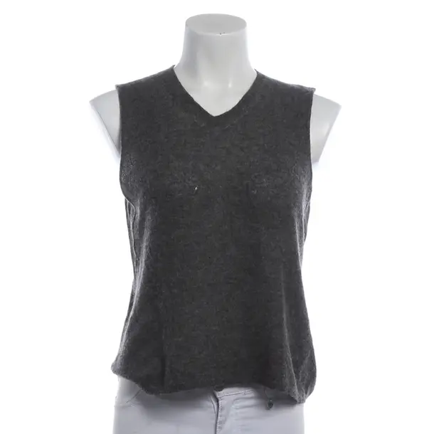 Top, in Gray, Cashmere, Brunello Cucinelli