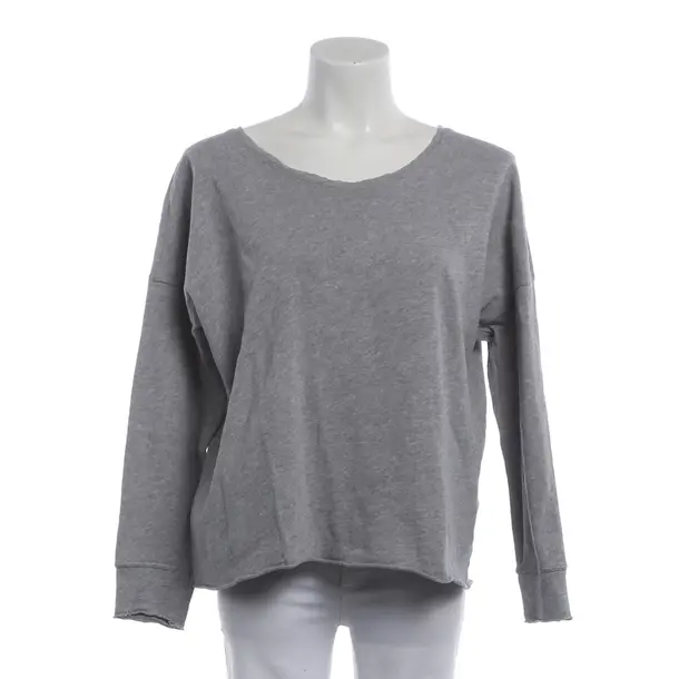 Manica lunga, in Grigio chiaro, Cotone, Vintage americano