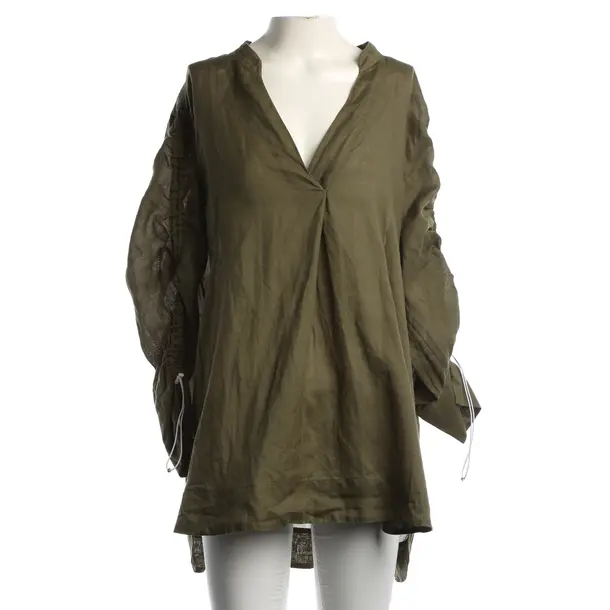 Camicetta, in Verde, Lino, Marc Cain