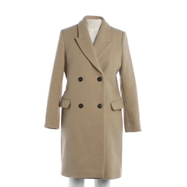 Übergangsmantel, in Beige, Wolle, Closed