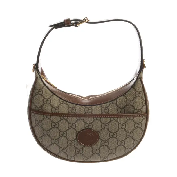 Handtasche, in Braun, Leder, Gucci