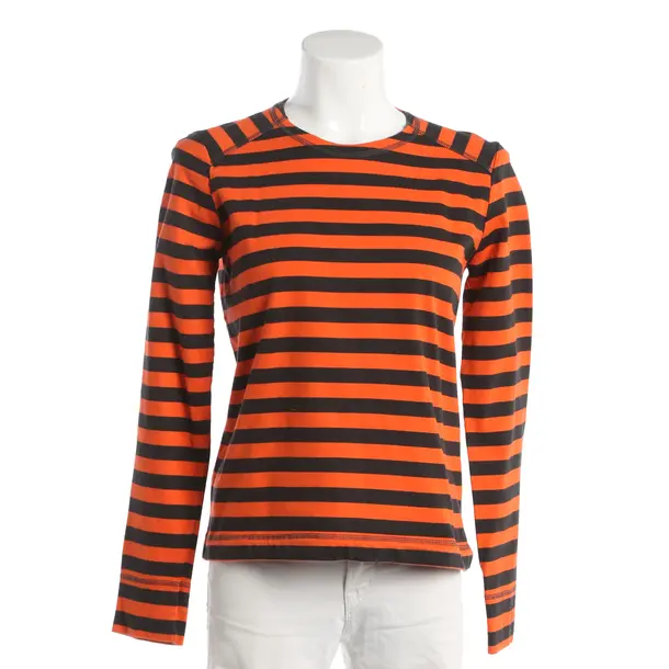 Manica lunga, in Arancione scuro, Cotone, Ganni