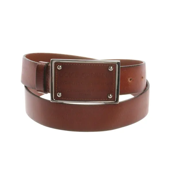 Cinture, in Marrone, Pelle, Dolce e Gabbana