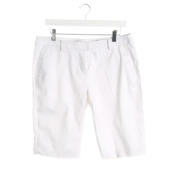 Shorts, in White, Cotton, Windsor