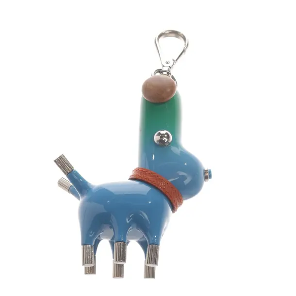 Schlüsselanhänger, in Mehrfarbig, Sonstige Fasern, Prada