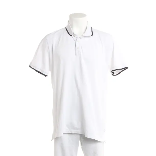 Poloshirt, in Weiß, Baumwolle, Hugo Boss