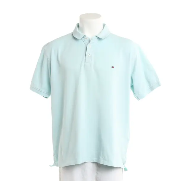 Polo Shirt, in Light Blue, Cotton, Tommy Hilfiger