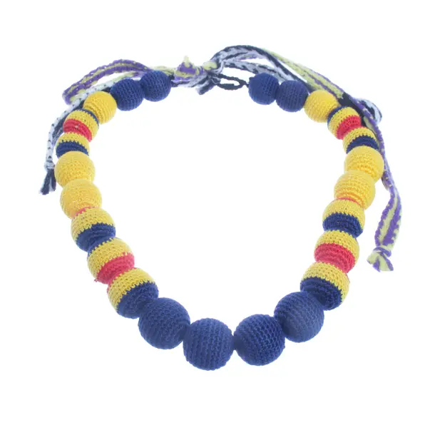 Collana, in Multicolore, Cotone, Prada