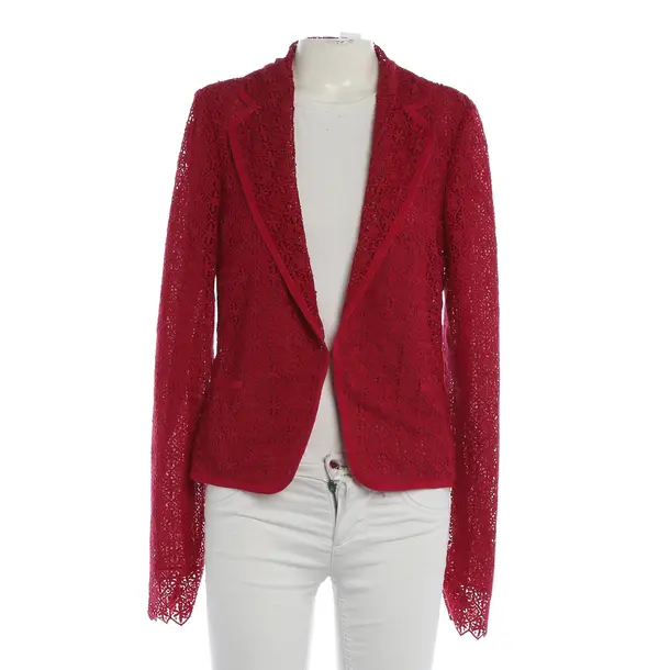Blazer, in Rosso, Cotone, Giambattista Valli