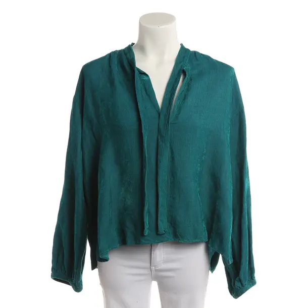 Bluse, in Blau, Viskose, Forte_Forte