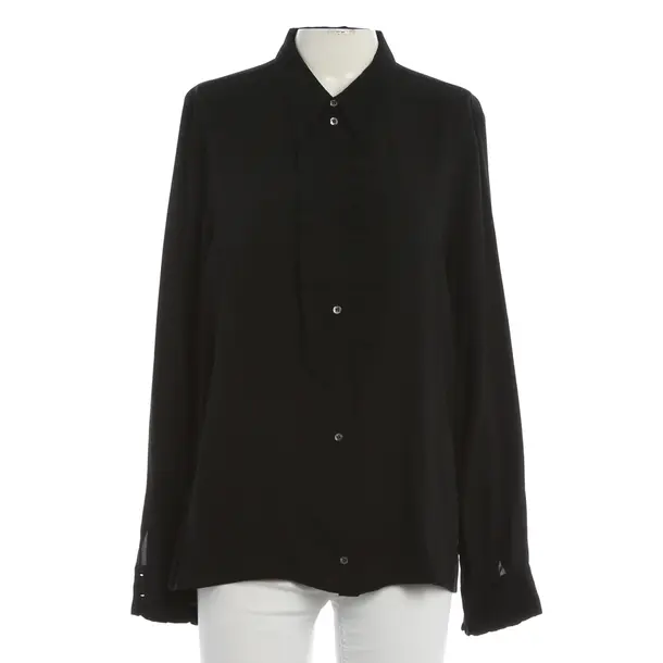 Blouse, in Black, Silk, Roberto Cavalli