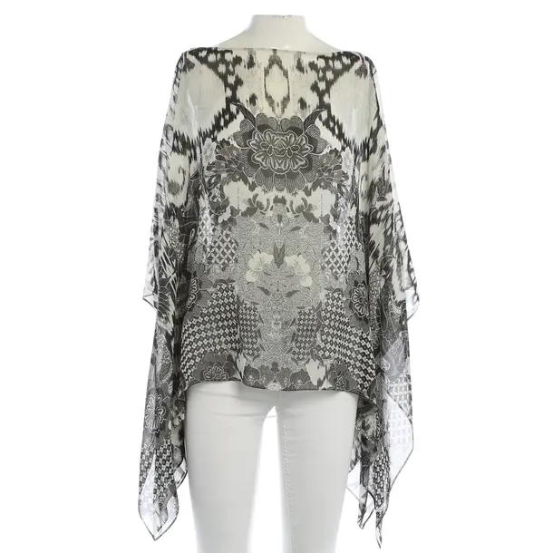 Bluse, in Schwarz, Seide, Roberto Cavalli