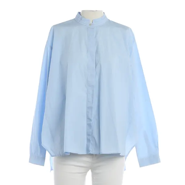 Camicetta, in Azzurro, Cotone, Van Laack