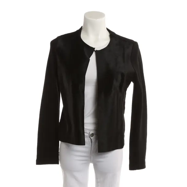 Cardigan, in Black, Wool, Pauw