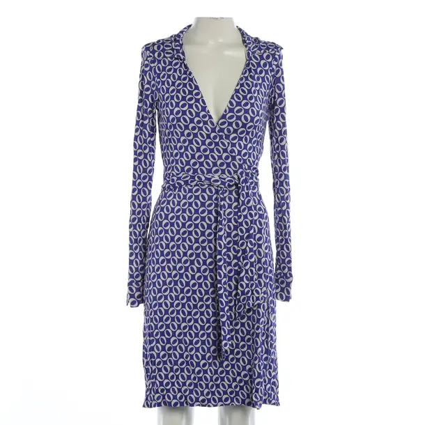 Kleid, in Blau, Seide, Diane von Furstenberg