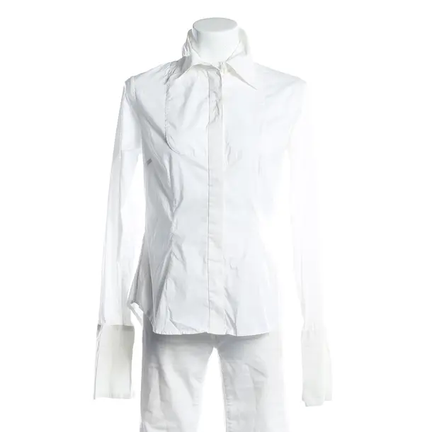 Bluse, in Weiß, Baumwolle, By Malene Birger