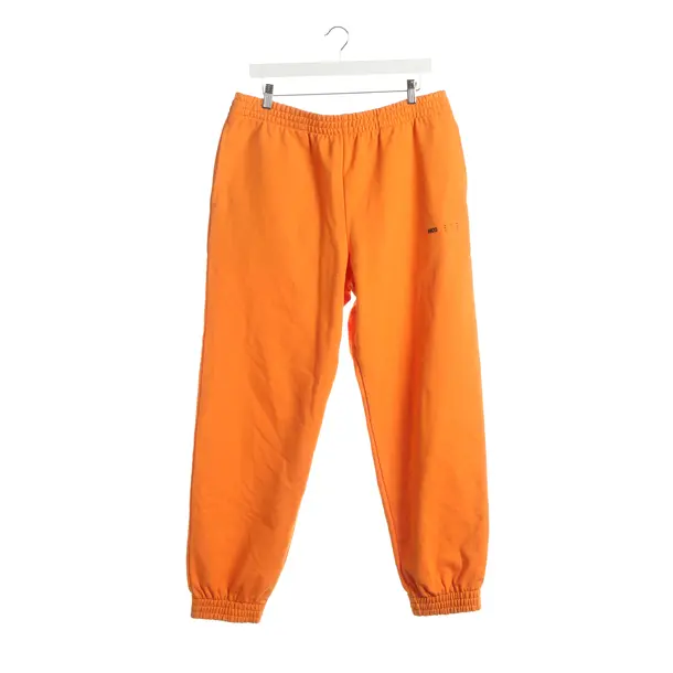 Sweatpants, in Orange, Cotton, Alexander McQueen