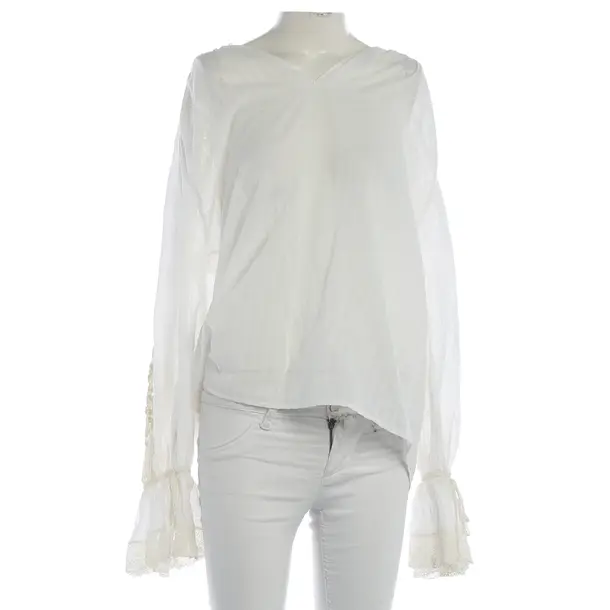 Bluse, in Weiß, Baumwolle, Etro