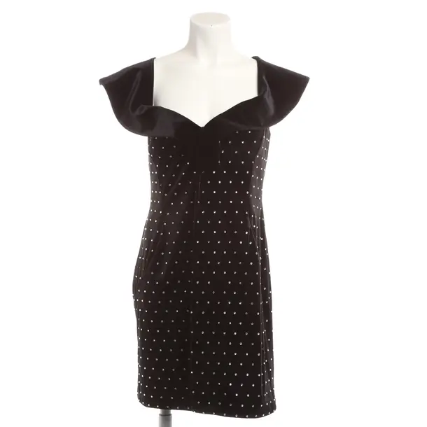Cocktailkleid, in Schwarz, Polyester, self-portrait