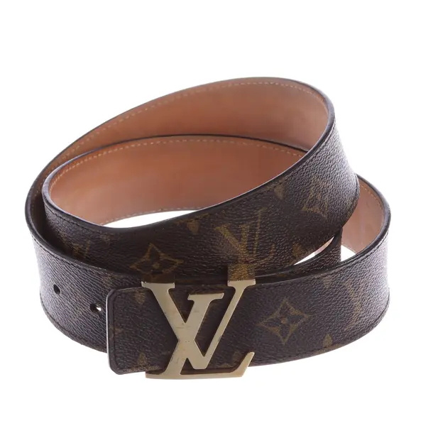 Belt, in Brown, Leather, Louis Vuitton