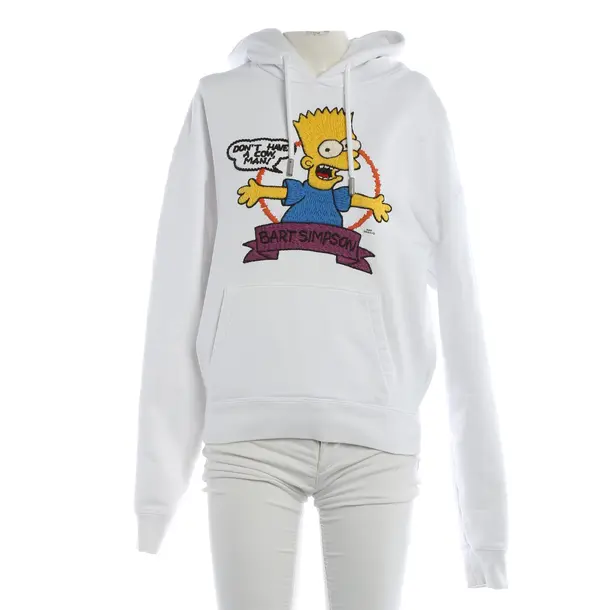 Hoodie, in White, Cotton, Off-White
