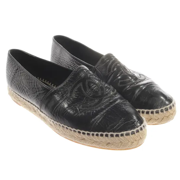 Espadrillas, in Nero, Chanel